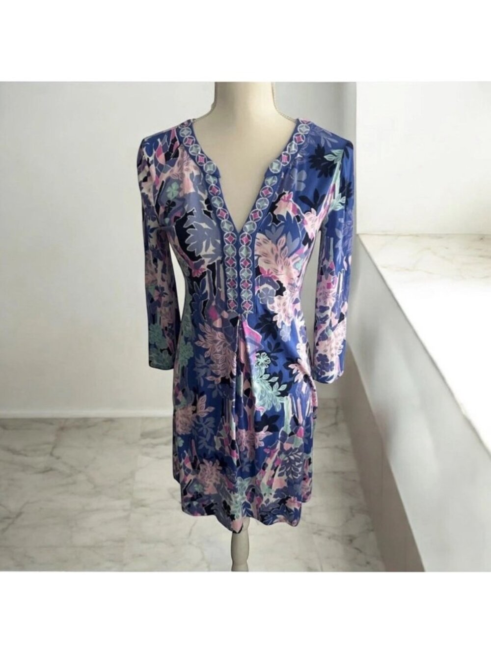 LILLY PULITZER Melli Iris Printed Dress Size XS